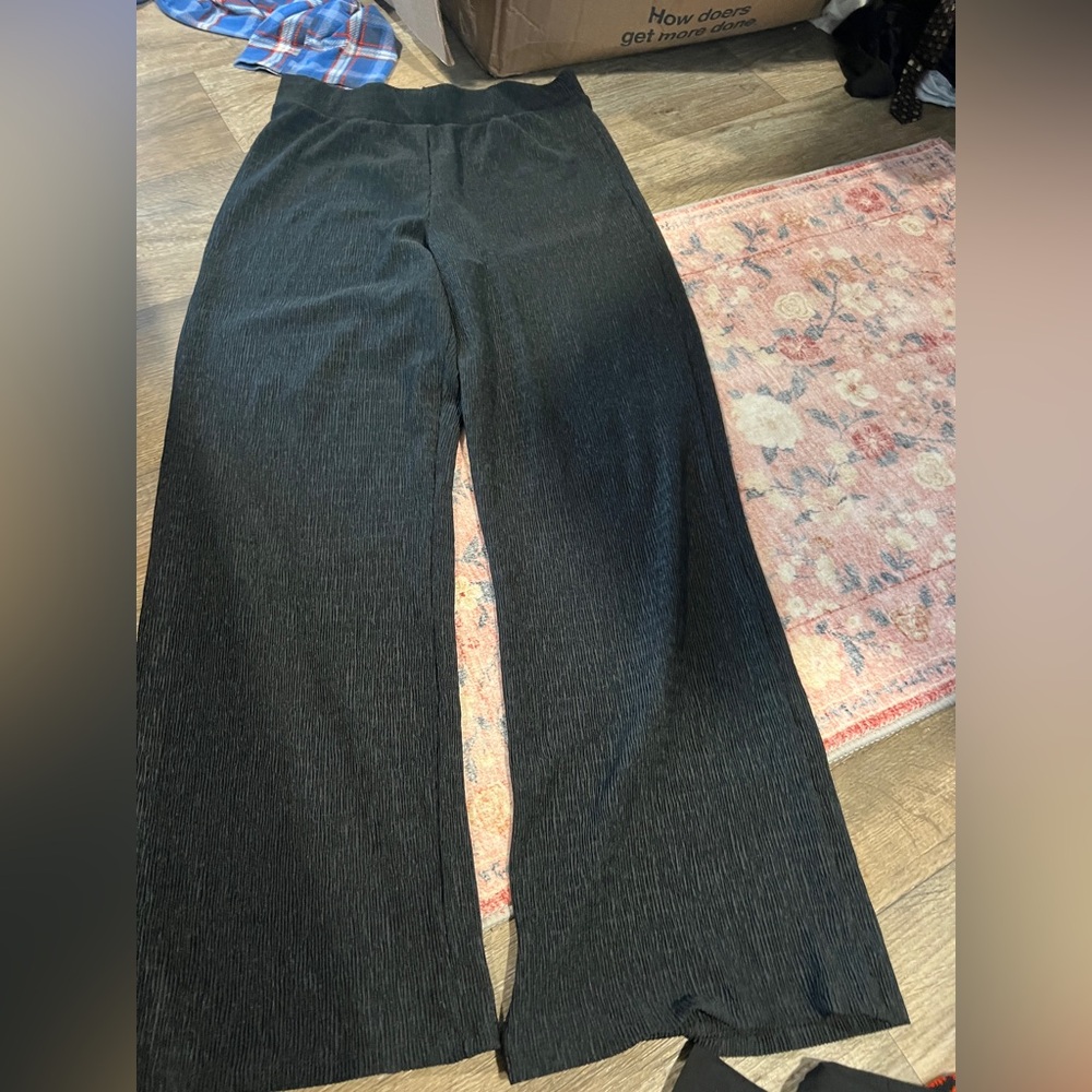 Primark Elegant Black Wide-Leg Women's Pants size M